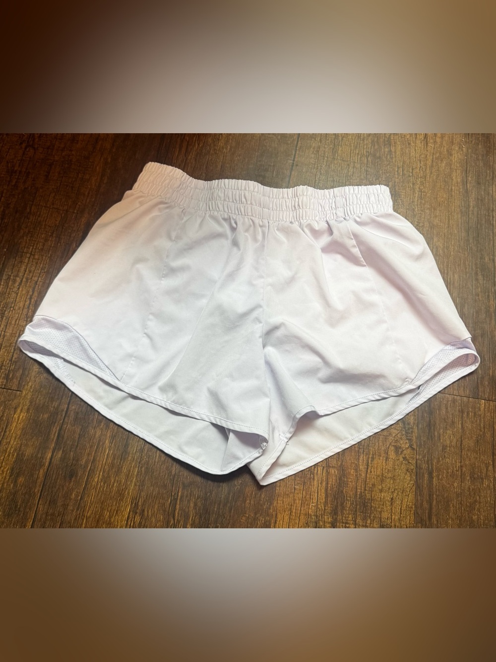 Athletic Works Lilac Purple Girls Running Shorts
